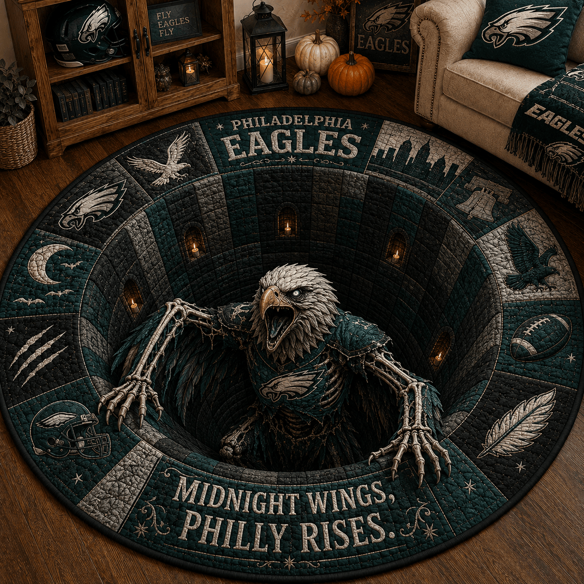 PLDE Quilted Round Mat HQH