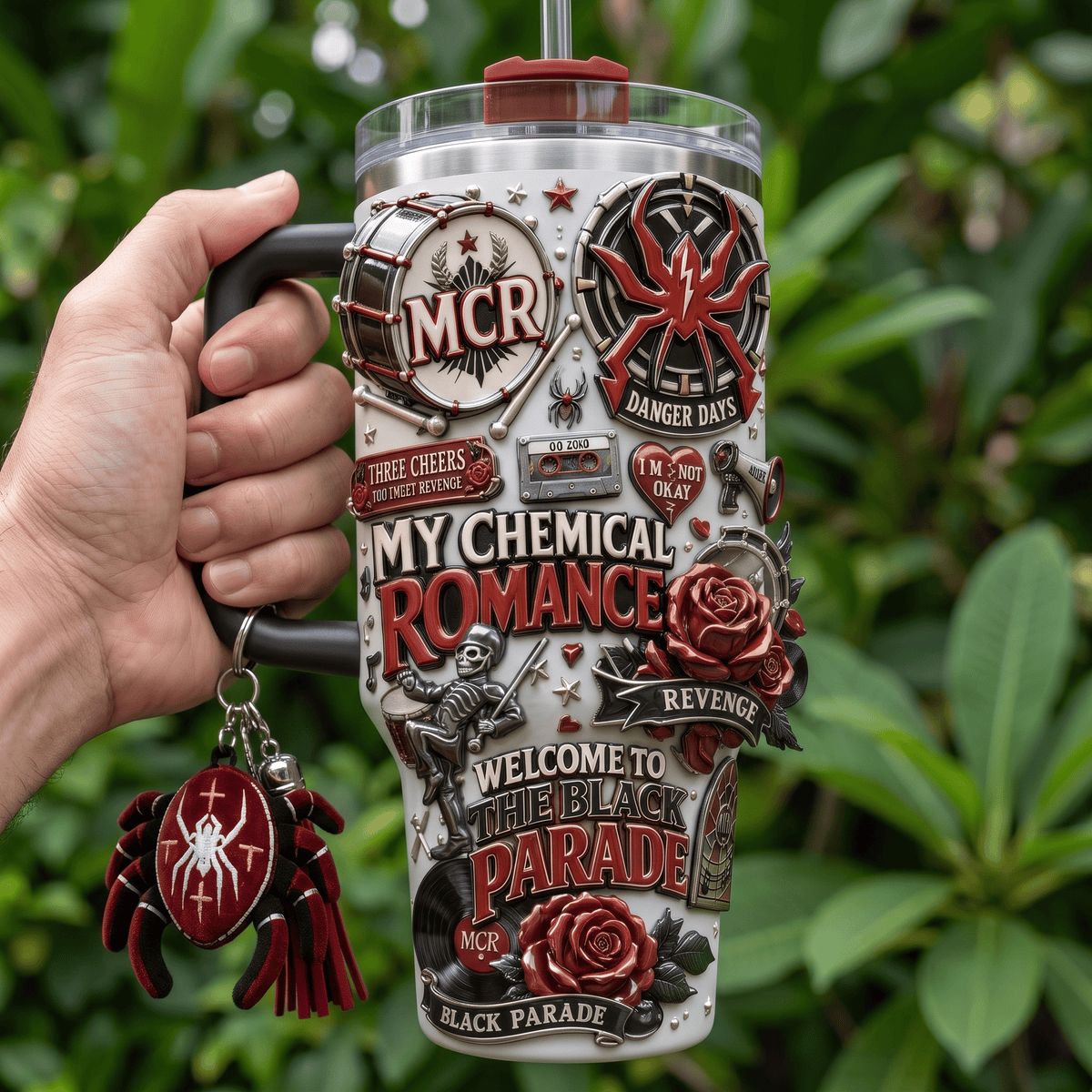 MCR 40oz Tumbler With Handle HTTT