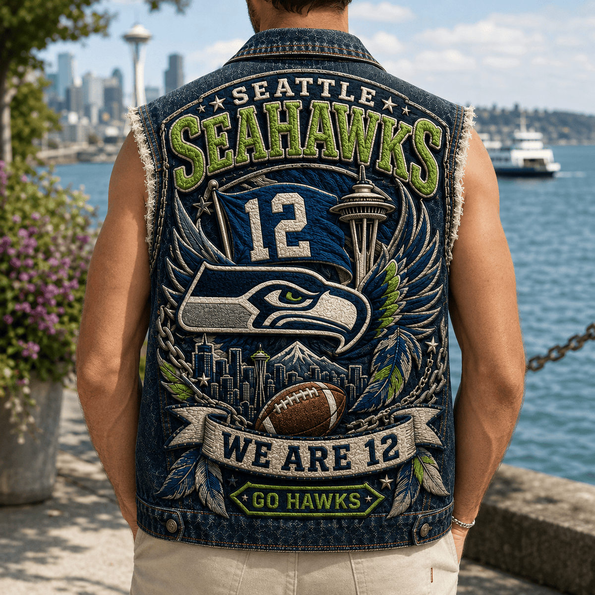 STSH PREMIUM DENIM VEST HQH