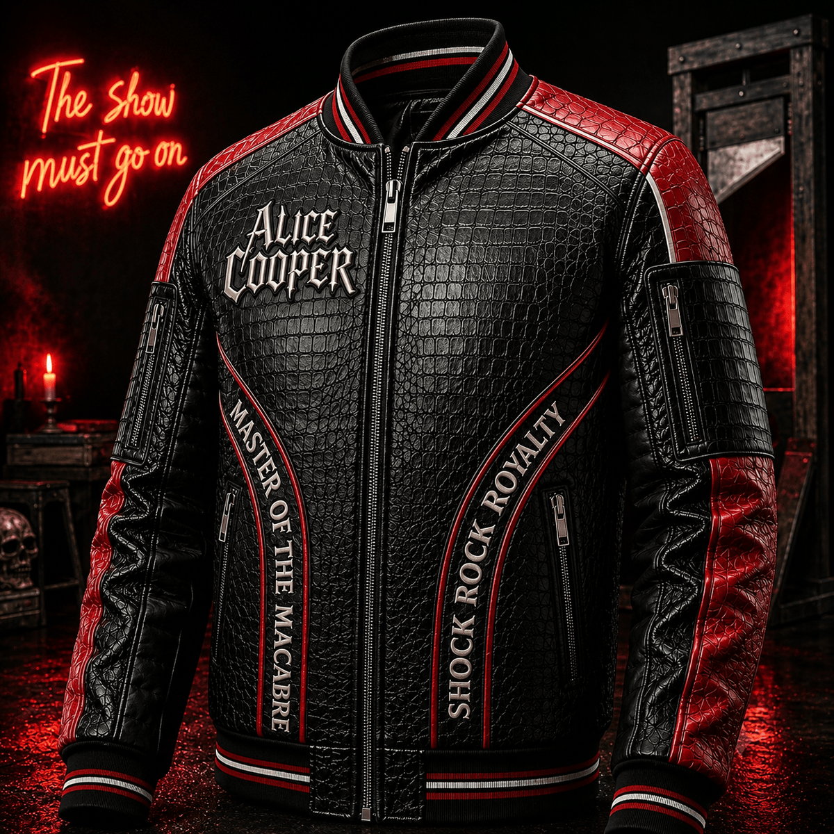 Premium ALCP Leather Zipper Jacket TTMH
