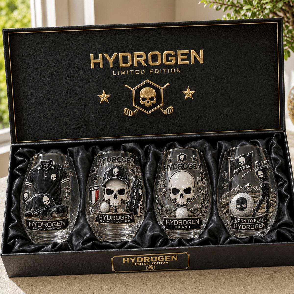 Premium HDRG Wine Glass Cup TTN