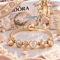 PEL Gold Charm Bracelet Set PTT