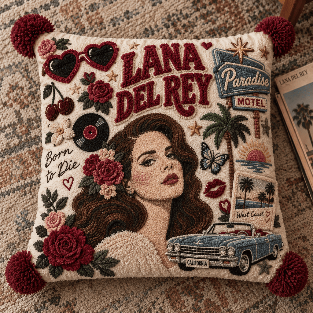 LDR Tufted Sofa Cover & Pillow Set DNBN