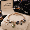 TNBC Rose Gold Charm Bracelet Set TMH