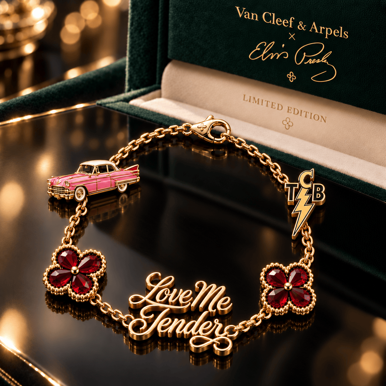 Premium ELV Gold Bracelet TTTT