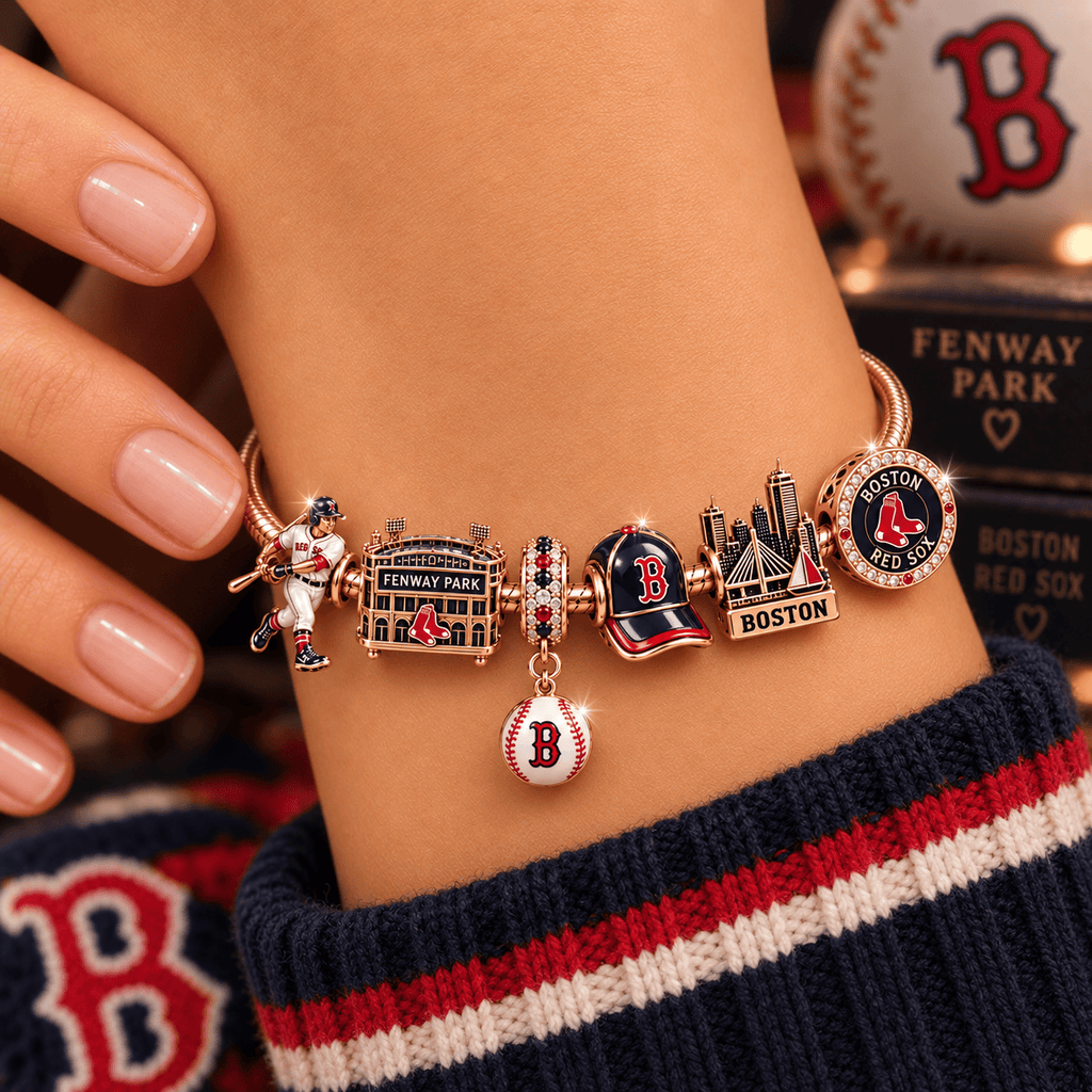 BRX Gold Charm Bracelet Set PNPA