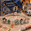 DRGB Silver Charm Bracelet Set PTKL