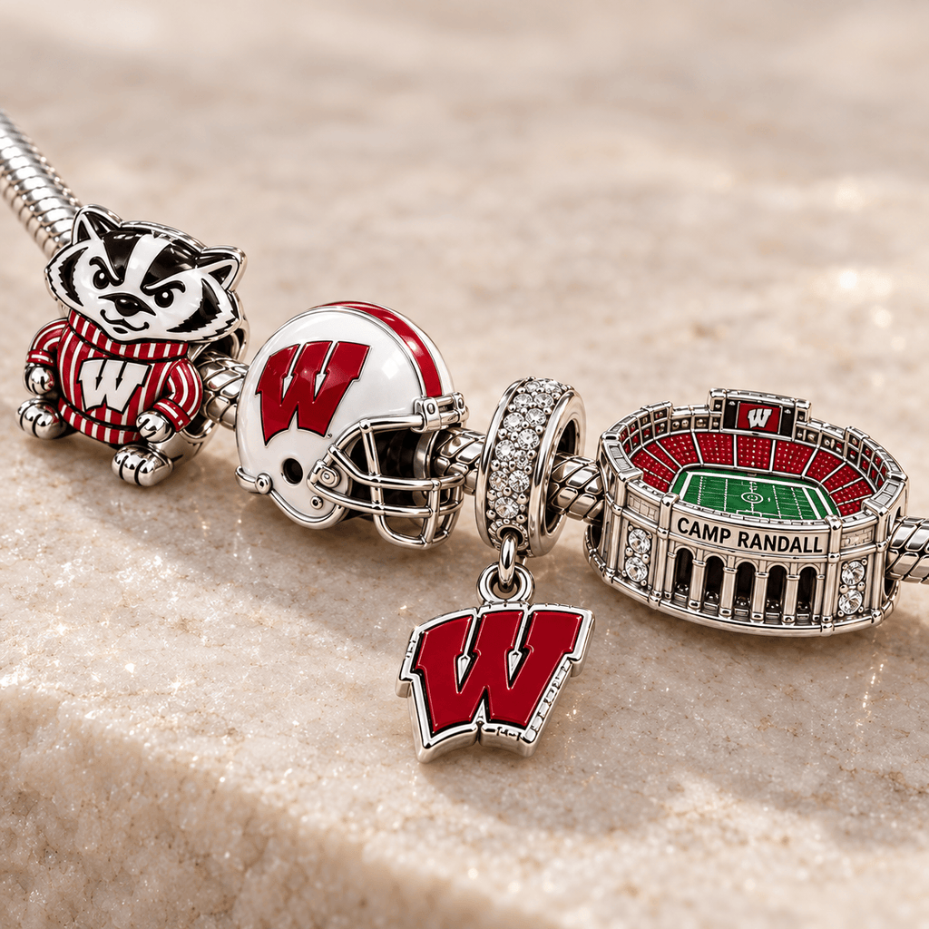 WBG Silver Charm Bracelet Set PTKL