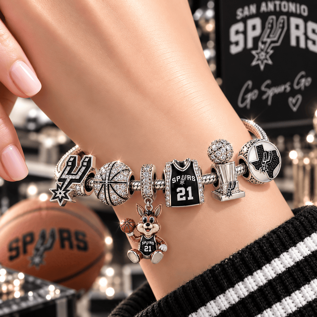 SAS Silver Charm Bracelet Set VTH