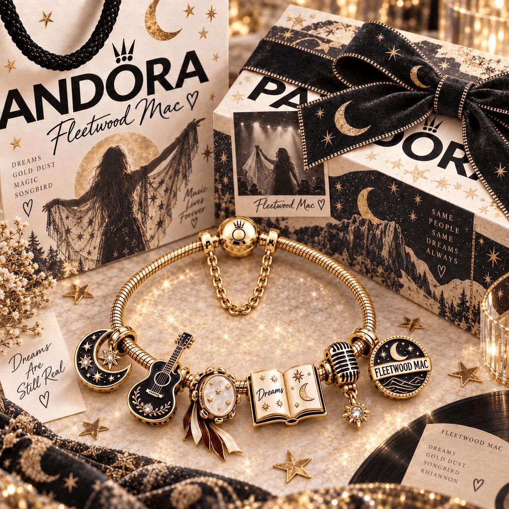 FLM Gold Charm Bracelet Set TTN