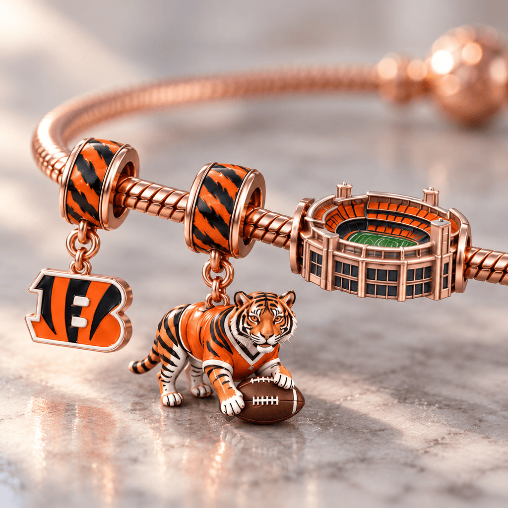 CCBG Rose Gold Charm Bracelet Set HQH
