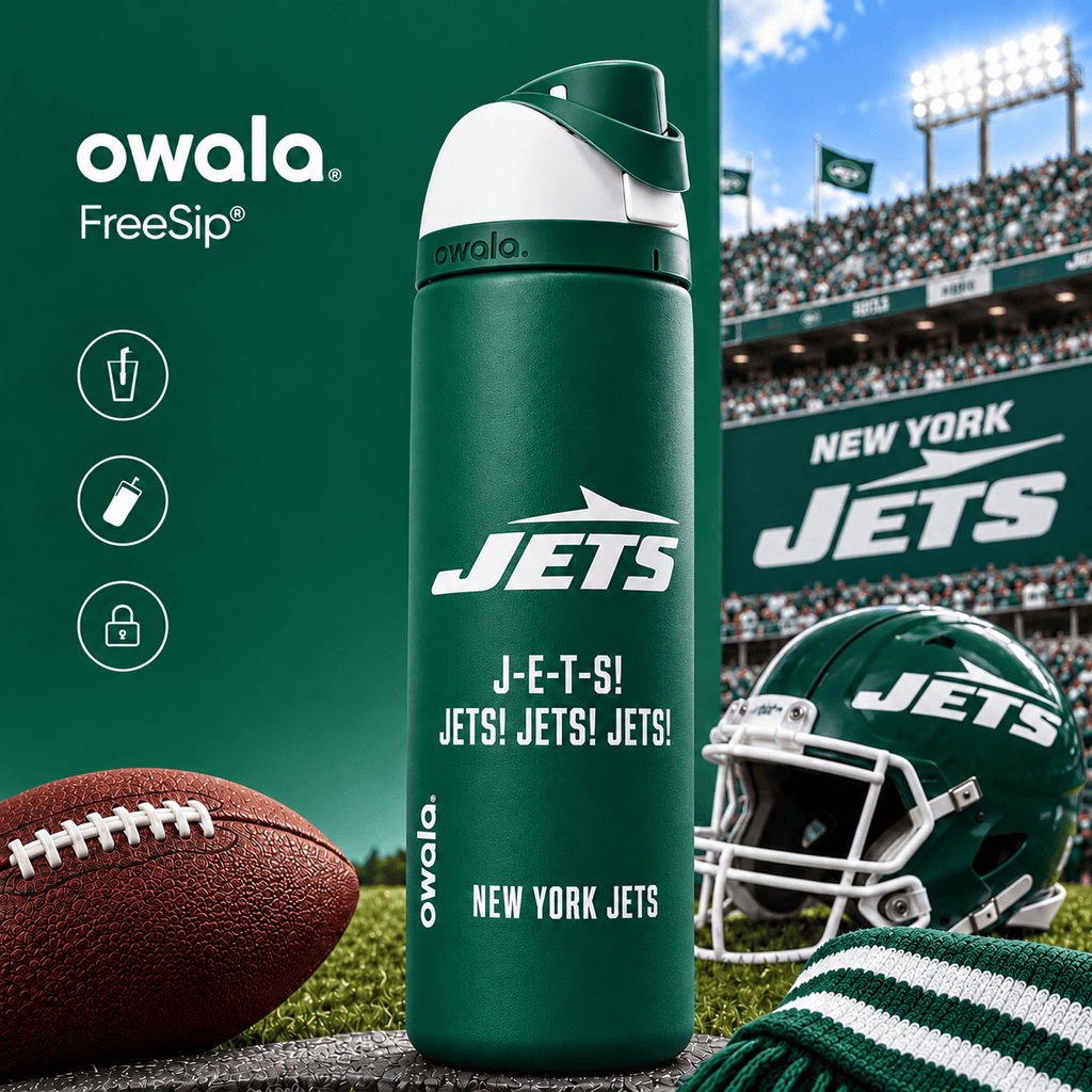 NYJ Owala Water Bottle NHVH
