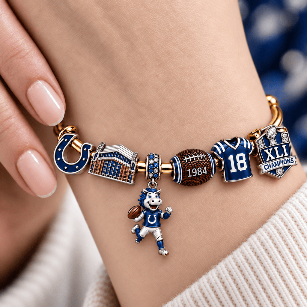 IDC Silver Charm Bracelet Set NTVA