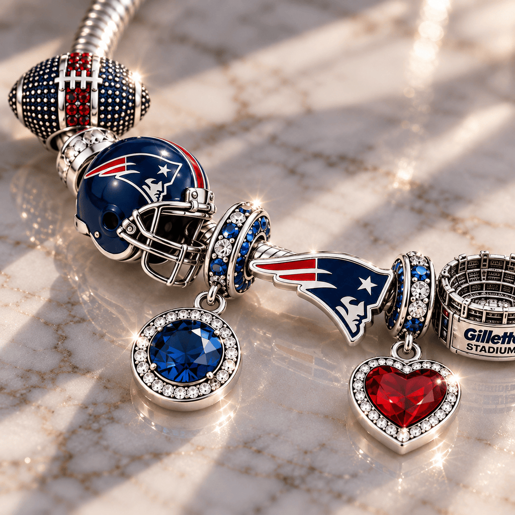NEP Sliver Charm Bracelet Set BMD