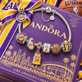 LAL Silver Charm Bracelet Set PTT