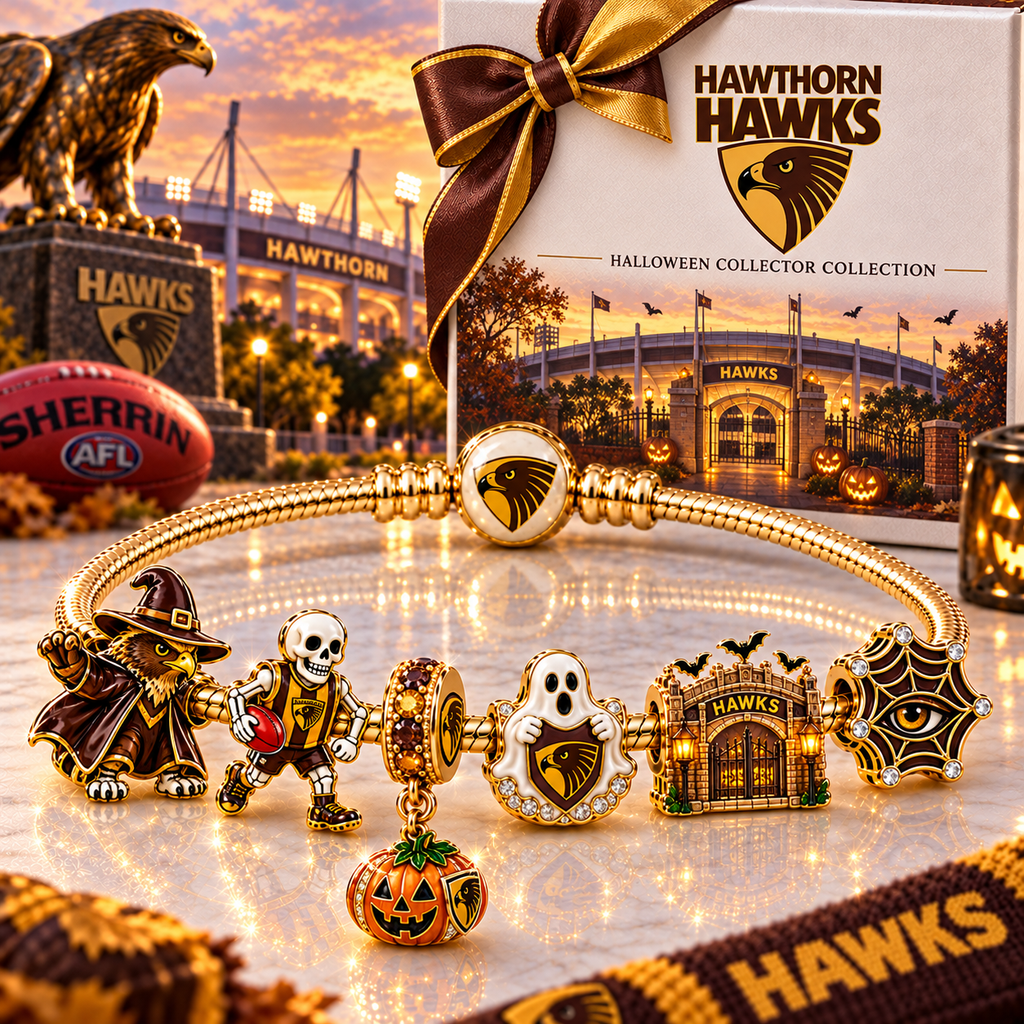 HATW Gold Charm Bracelet Set NHVH