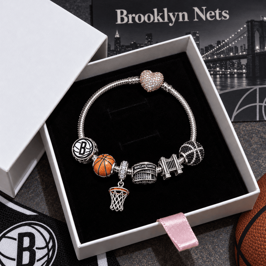 BLNS Silver Charm Bracelet Set VTH