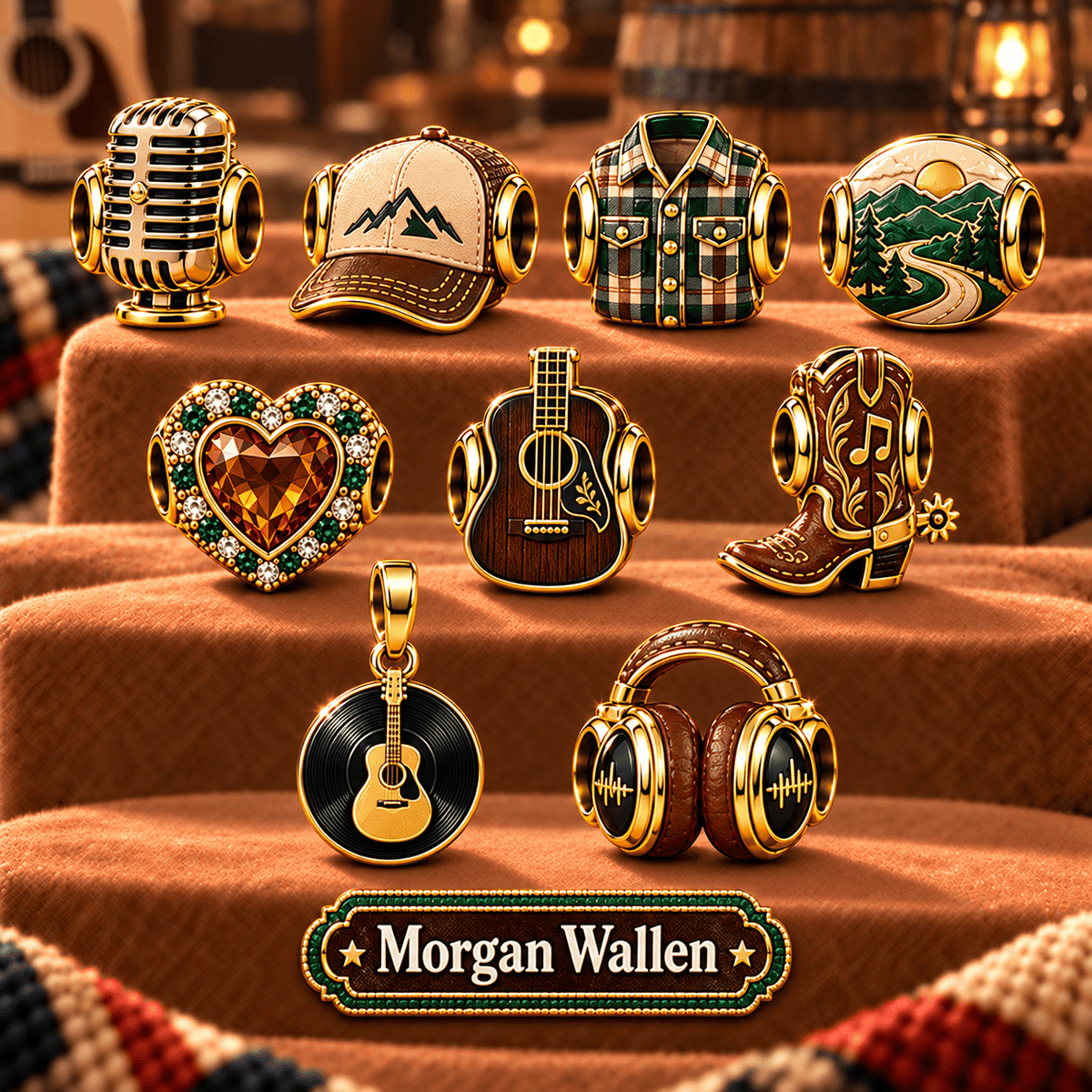 MGWL Gold Charm Set PNPA