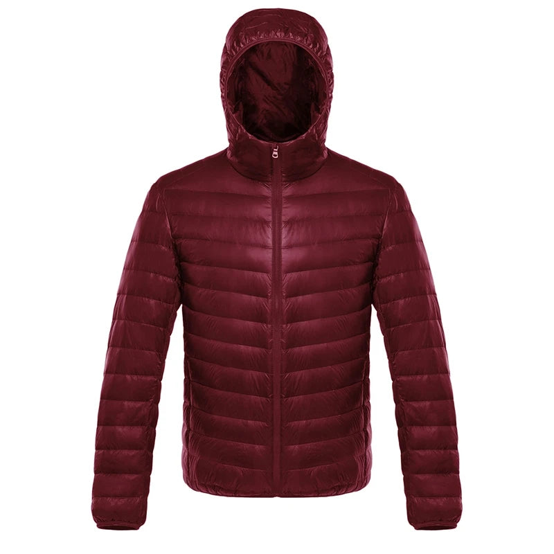 NewBang Down Coat Male Ultra Light Down Jacket Men's Warm Jackets Windbreaker Lightweight Coat Feather Puffer Parka Feather Coat
